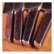 Nakiri 7,8" (199mm) Dellinger CUBE Ebony Wood