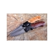 Lovecký zavírací damaškový nůž Dellinger Hunter Poplar Burl limited - série pouze 200 ks