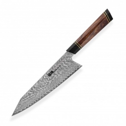 nůž Kiritsuke / Chef 8,5" Dellinger Octagonal Desert Iron Wood VG-10