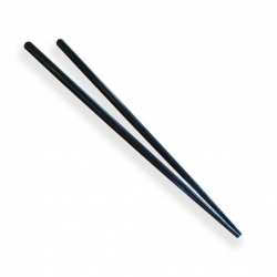 Jídelní hůlky plast, černé 24cm