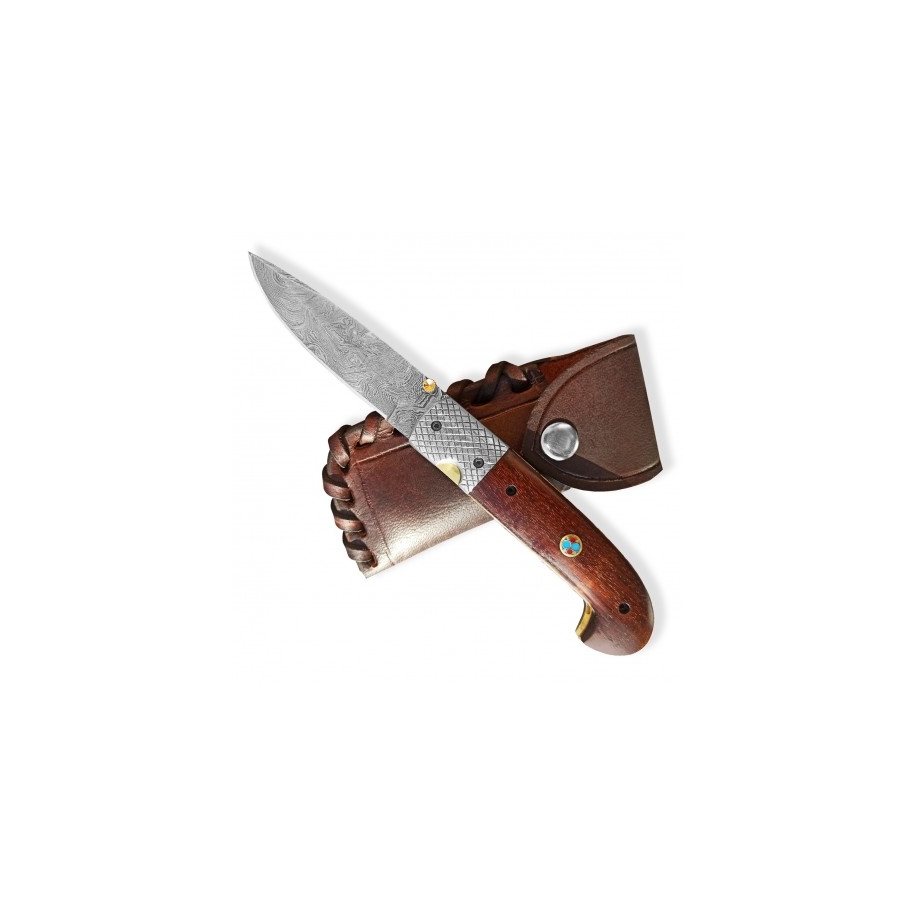 Lovecký zavírací damaškový nůž Dellinger SISSO Sentinell