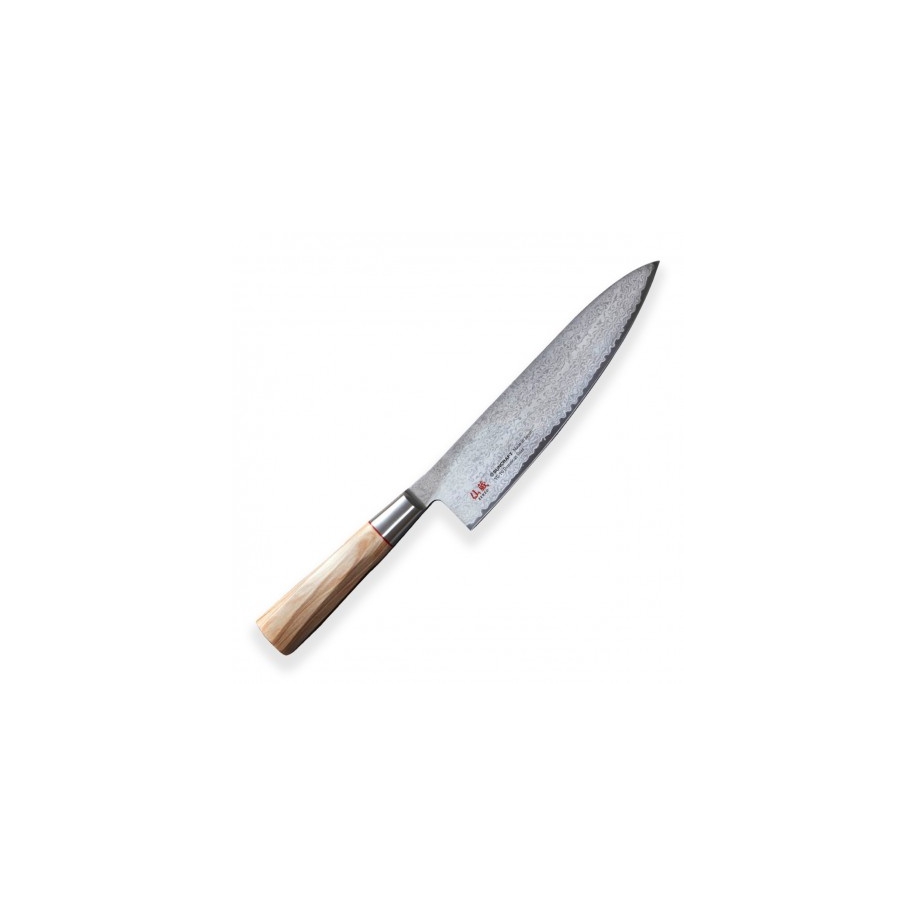 nůž Gyuto / Chef 200 mm Suncraft Senzo Twisted Octagon Damascus