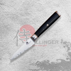 Japonský kuchařský okrajovací nůž 4" (90mm) Dellinger Okami 3 layers AUS10