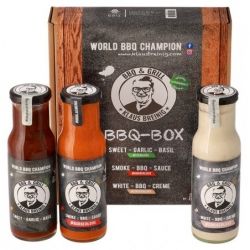 BBQ Sauce - BOX World BBQ Champion Klaus Breinig 3x 240ml