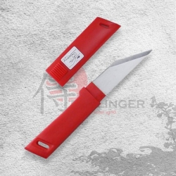řezbářský nůž Kiridashi 40mm Kanetsune - červený