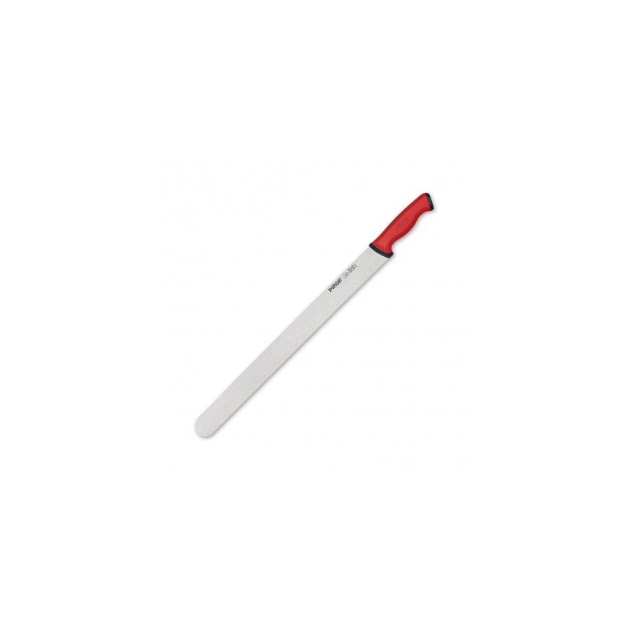 řeznický nůž na doner kebab 500 mm - červený , Pirge DUO Butcher