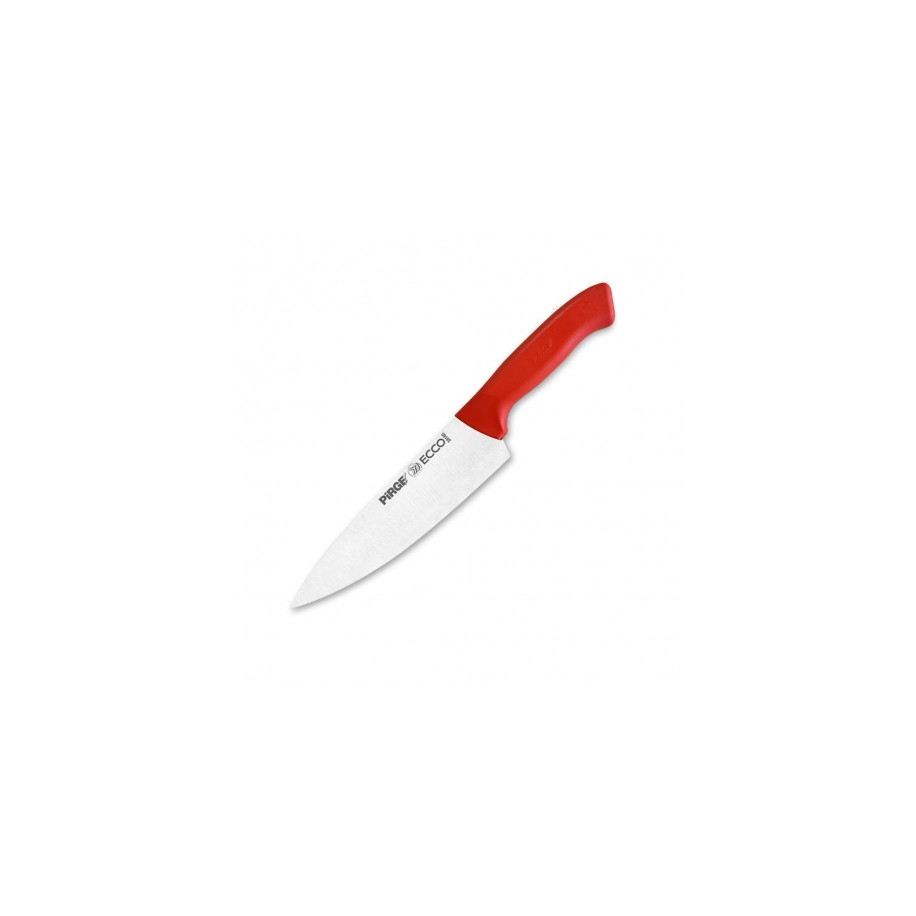 řeznický nůž Chef červený 210 mm, Pirge ECCO