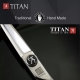 Kadeřnické trimovací nůžky pro leváky 6" TITAN ACRM Profesional