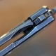 zavírací nůž Tanto Dellinger Kuzan Silver - Titanium Flipper, CPM 20CV