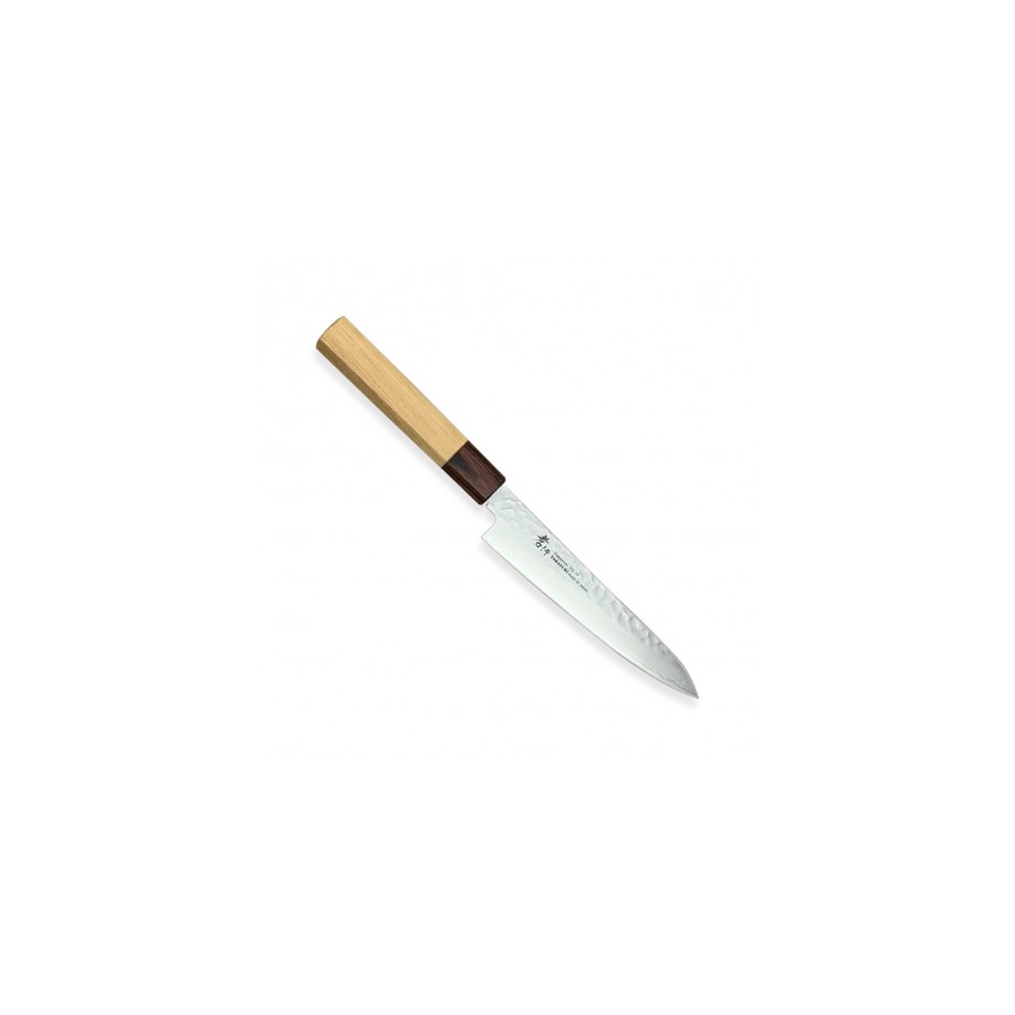 nůž WA-Petty 150mm, Sakai Takayuki VG-10 Zelkova Oktagon