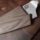 dřevěná magnetická Saya Dellinger pro nůž Chef/Gyuto do délky ostří 210 mm - rovný bolster