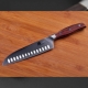BAZAR!!!nůž Santoku 7" (178mm) Dellinger CLASSIC Sandal Wood