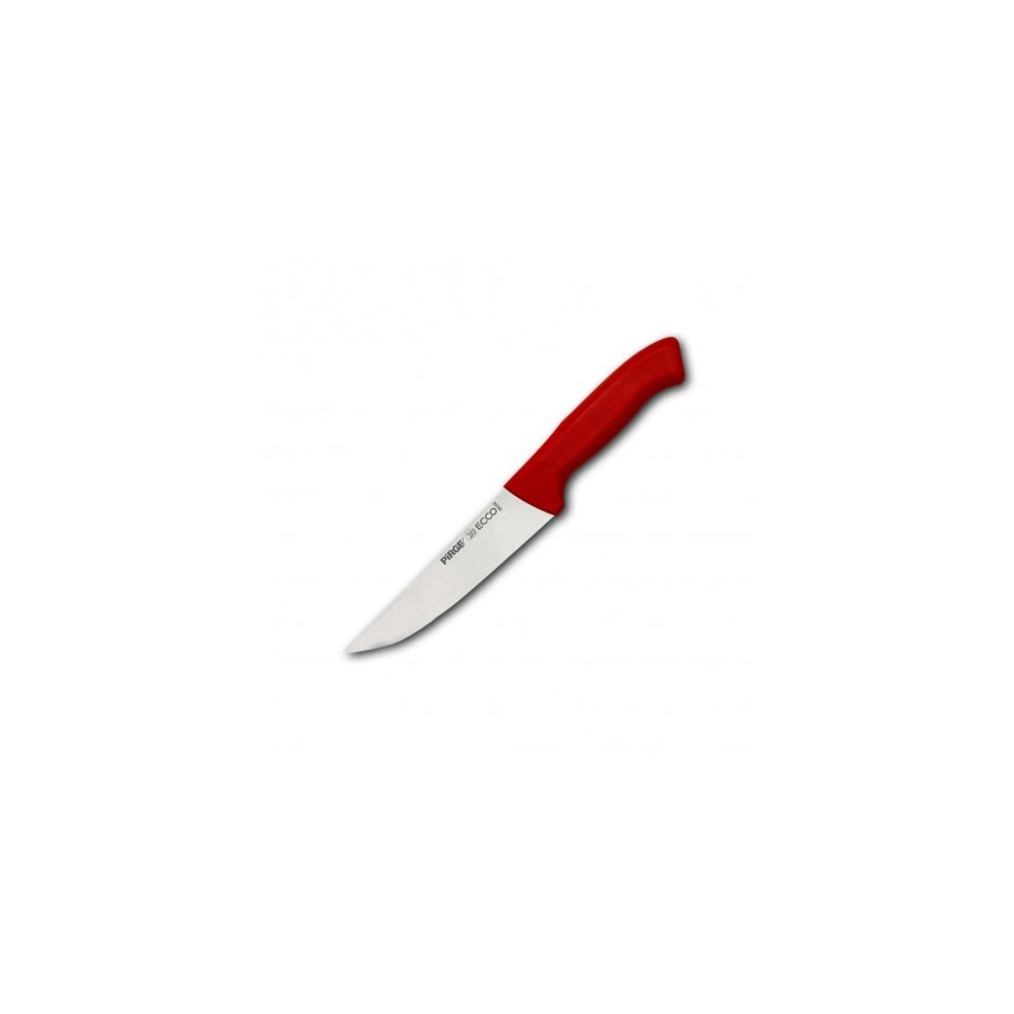 nůž řeznický No.2 160 mm, červený Pirge ECCO