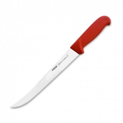 řeznický vykošťovací nůž 195 mm červený, Pirge BUTCHER'S