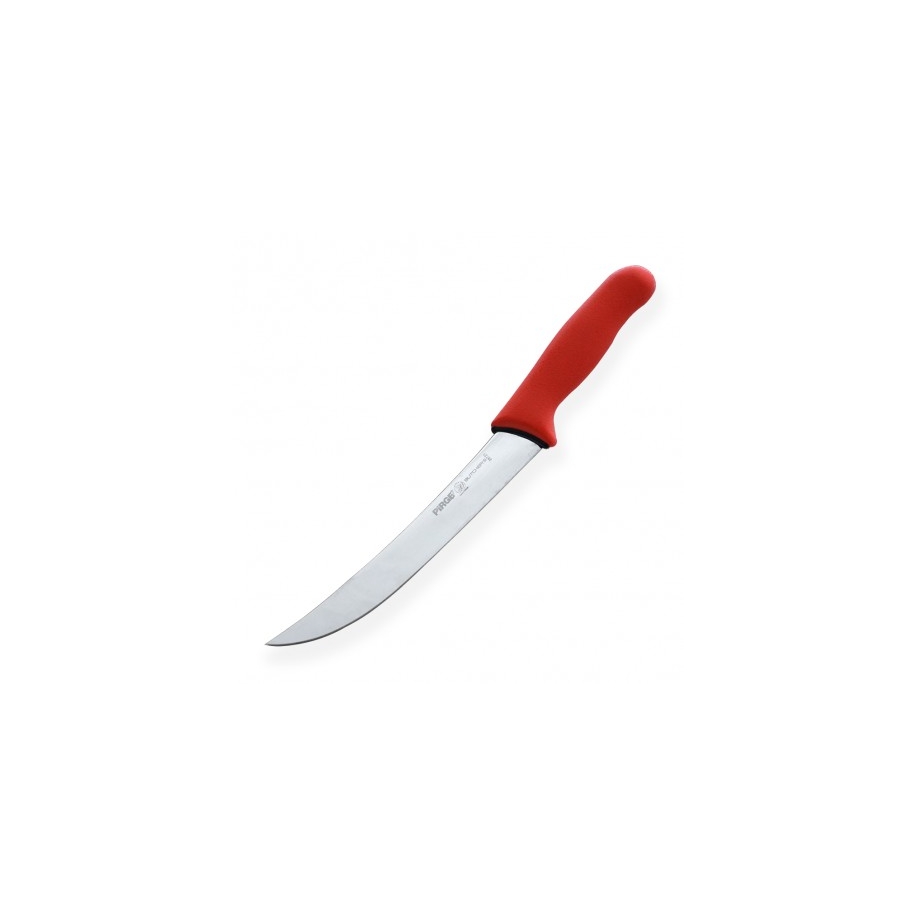 řeznický vykošťovací nůž 215 mm červený, Pirge BUTCHER'S