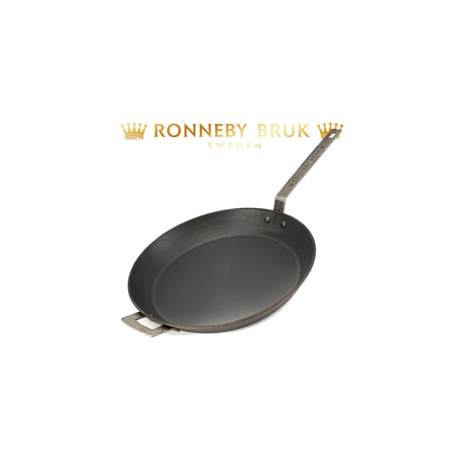 Pánev litinová 36 cm grilovací s kovanou rukojetí Ronneby Bruk 163600