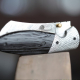 zavírací damaškový nůž Dellinger Obsidian Wenge