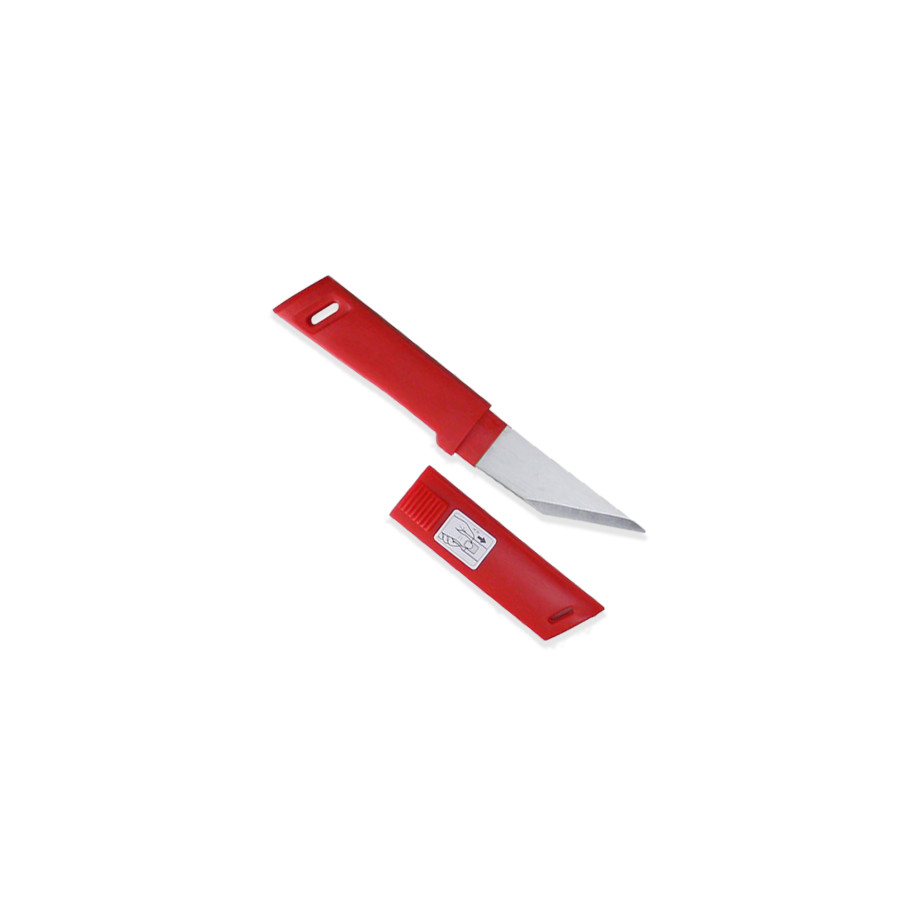 řezbářský nůž Kiridashi 40mm Kanetsune - červený