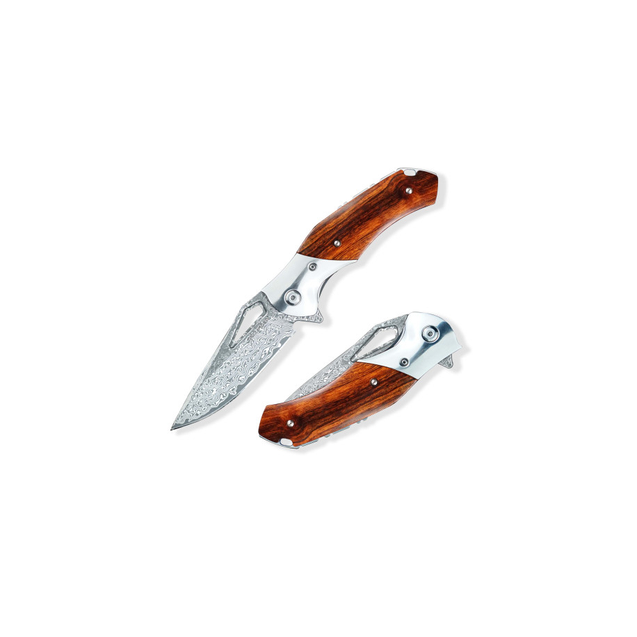 lovecký zavírací nůž Dellinger Iron Mokuzai VG-10